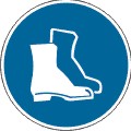 Работать в защитной обуви