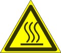 Осторожно. Горячая поверхность