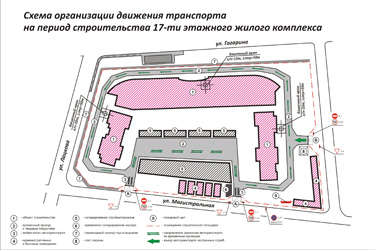 Схема организации движения транспорта